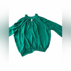 Chic Teal Women's Blouse